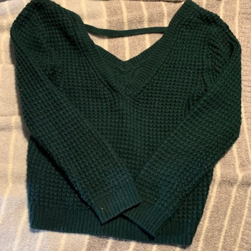 Green Forever 21 Sweater